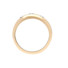 Load image into Gallery viewer, 9ct Yellow Gold Natural Diamond 3 Stone Trilogy Ring