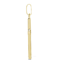 Load image into Gallery viewer, 9ct Yellow 0.05ct Invisible Set Natural Diamond Cross