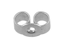 Load image into Gallery viewer, 925-solid-sterling-silver-butterfly-earring-backs-push-fit-earring-backs-pairs