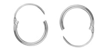Load image into Gallery viewer, silver-huggie-sterling-sleeper-creole-silver-11mm-earrings-pair-925-11mm-hoop