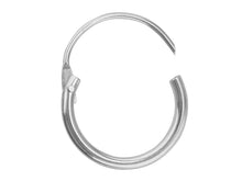 Load image into Gallery viewer, silver-huggie-sterling-sleeper-creole-silver-11mm-earrings-pair-925-11mm-hoop