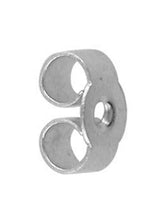 Load image into Gallery viewer, 925-solid-sterling-silver-butterfly-earring-backs-push-fit-earring-backs-pairs