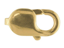 Load image into Gallery viewer, 18ct Yellow Gold Lobster Fastener Solid Gold 18ct Trigger Oval Trigger ALL SIZES