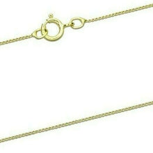 Load image into Gallery viewer, 18ct Gold Chain Diamond Cut Curb Chain 16"/40cm or 18"/45cm 750 Carat 18ct Gold