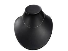 Load image into Gallery viewer, 18ct White Gold Chain Diamond Cut Curb Chain 16"/40cm or 18"/45cm 750 Carat