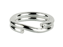 Load image into Gallery viewer, Sterling Silver 6mm Split Ring Solid 925 Silver Easy Fit Key Ring 6mm UK x 1
