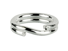 Load image into Gallery viewer, Sterling Silver 6mm Split Ring Solid 925 Silver Easy Fit Key Ring 6mm UK x 1