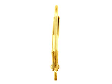 Load image into Gallery viewer, 14ct Gold Filled Continental Earring Hooks Safety Lever Back Earring Hooks 14ct