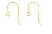 Load image into Gallery viewer, 9ct Gold Earring Fittings ALL TYPES Hook Wire Safety Plain Fancy Earring PAIRS