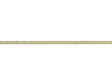 Load image into Gallery viewer, 9ct Yellow Gold 0.7mm Diamond Cut Curb Chain 16&quot;/40cm, 18&quot;/45cm, 20&quot; 50cm Chain
