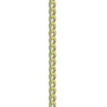 Load image into Gallery viewer, 9ct Yellow Gold 0.7mm Diamond Cut Curb Chain 16"/40cm, 18"/45cm, 20" 50cm Chain