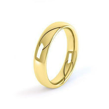 Load image into Gallery viewer, 18ct Yellow Gold Court Wedding Ring 2,3,4,5,6mm comfort fit wedding band UK
