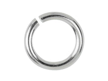 Load image into Gallery viewer, Silver Jump Ring 6mm Sterling Silver Open Jump Ring Heavy Silver O Ring