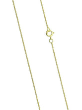 Load image into Gallery viewer, Gold Prince of Wales Link Rope Chain 16"/40cm - 18"/45cm 9ct Yellow Gold