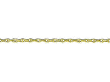 Load image into Gallery viewer, Gold Prince of Wales Link Rope Chain 16"/40cm - 18"/45cm 9ct Yellow Gold