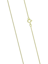 Load image into Gallery viewer, 22" Gold Curb Chain Diamond Cut Curb Gold Necklace 9ct Yellow Gold Necklace