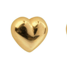 Load image into Gallery viewer, Valentines Day Gift Heart Earrings 9ct Gold Heart Earrings Gold Love Heart