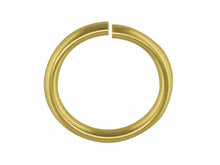 Load image into Gallery viewer, 9ct yellow gold open jump rings 5mm, o ring jewellery making ring repair x 1