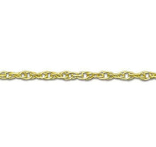 Load image into Gallery viewer, Gold Prince of Wales Link Rope Chain 16"/40cm - 18"/45cm 9ct Yellow Gold