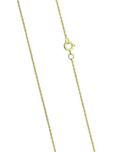 Load image into Gallery viewer, Gold Prince of Wales Link Rope Chain 16"/40cm - 18"/45cm 9ct Yellow Gold