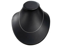 Load image into Gallery viewer, Sterling Silver Chain Diamond Cut Curb Link Necklace 16" 18" 20" 22" 24" 26" 28"