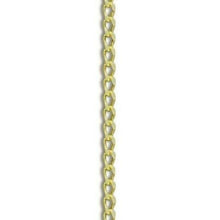 Load image into Gallery viewer, 9ct Yellow Gold 0.5mm Diamond Cut Curb Chain 16&quot;/40cm 18&quot;/45cm 20&quot;/50cm Necklace
