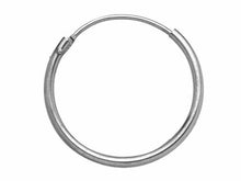 Load image into Gallery viewer, sleeper-creole-earring-single-925-sterling-silver-11mm-silver-huggie-11mm-hoop-1