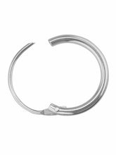 Load image into Gallery viewer, sleeper-creole-earring-single-925-sterling-silver-11mm-silver-huggie-11mm-hoop-1