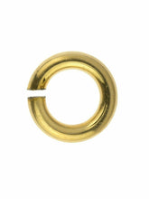 Load image into Gallery viewer, 3mm Jump Ring 9ct Yellow Gold Open O Ring Jewellery Making Ring Repair x 1
