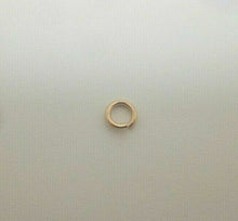 Load image into Gallery viewer, Rose 9ct gold 5mm heavyweight open jump ring red gold o ring x 1