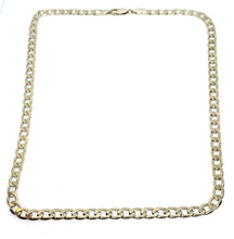 Load image into Gallery viewer, Gold Curb Chain 9ct Yellow Gold Long Heavy 20” Solid Gold Man’s 6mm Curb Chain