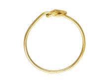 Load image into Gallery viewer, 14ct Gold Bonded Heart Ring 14ct Gold Heart Ring Ring 14ct Ring Love Ring