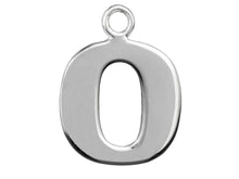 Load image into Gallery viewer, Silver Initial Pendant Sterling Silver Name Pendant All Letters Solid Silver