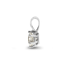 Load image into Gallery viewer, 18ct White Gold 10pts Claw set Pendant
