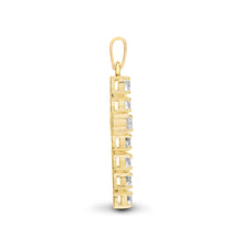 Load image into Gallery viewer, 18ct Yellow Gold Natural Diamond Cross
