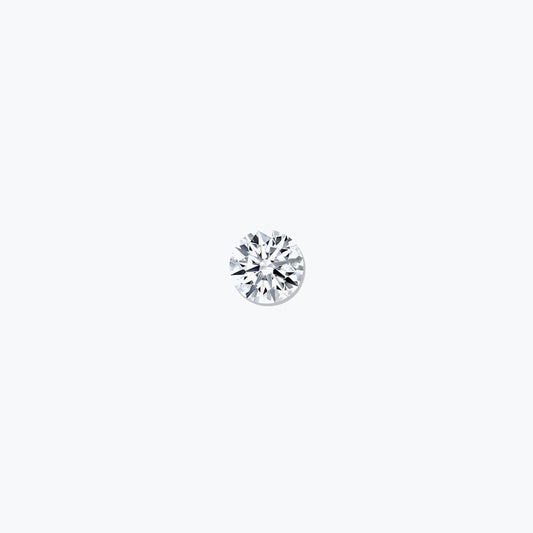 0.10cts/3.00mm Round Brilliant-cut Natural Mined J colour i1 clarity diamond