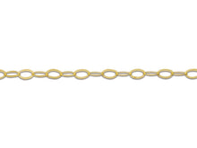 Load image into Gallery viewer, 9ct Gold Trace Chain 16&quot; 18&quot; 20&quot; Trace Necklace Solid Gold Pendant Chain 375
