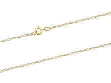 Load image into Gallery viewer, 9ct Gold Trace Chain 16&quot; 18&quot; 20&quot; Trace Necklace Solid Gold Pendant Chain 375
