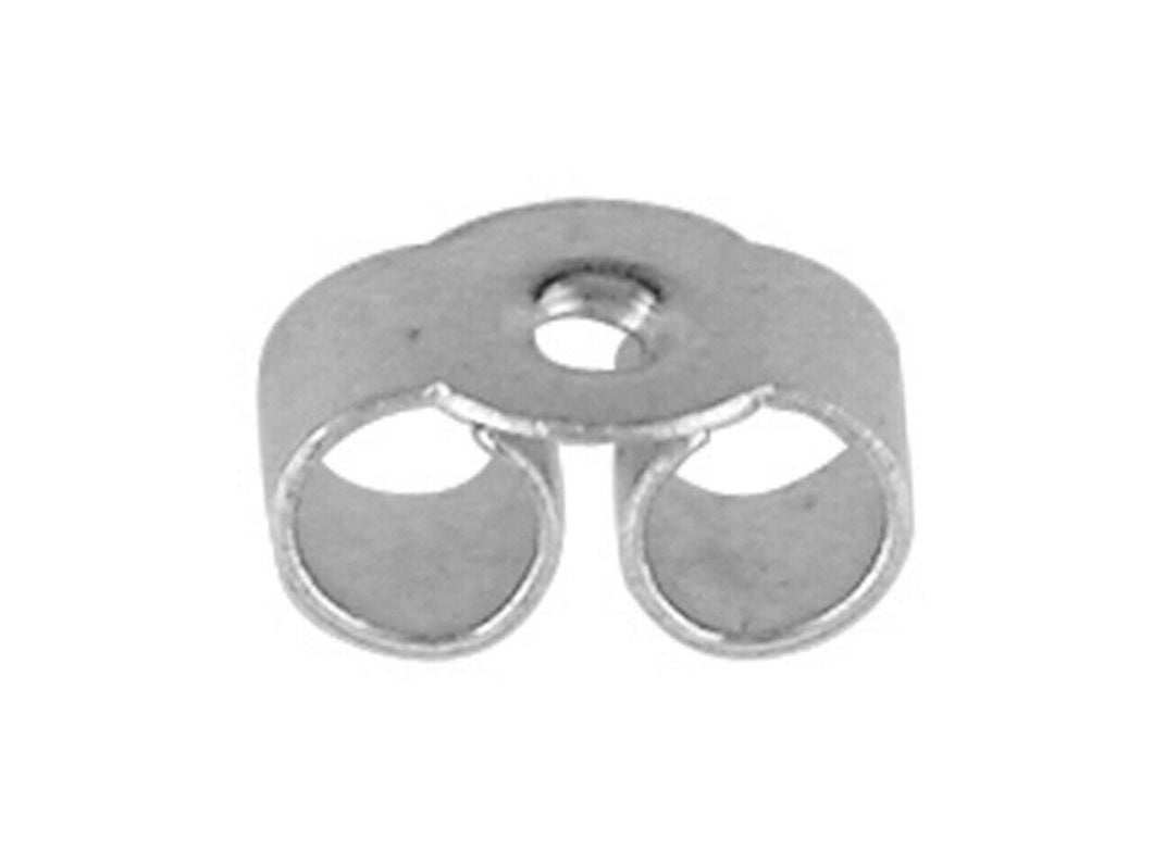 925 Solid Sterling Silver Butterfly Earring Backs Push Fit Earring Backs PAIRS