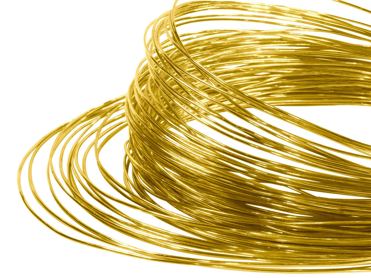 Easy 9ct Solder Wire 10mm - 500mm Hallmarkable Solder 0.38mm Gauge Yellow Gold