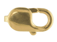 Load image into Gallery viewer, 18ct Yellow Gold Lobster Fastener Solid Gold 18ct Trigger Oval Trigger ALL SIZES

