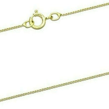 Load image into Gallery viewer, 18ct Gold Chain Diamond Cut Curb Chain 16&quot;/40cm or 18&quot;/45cm 750 Carat 18ct Gold
