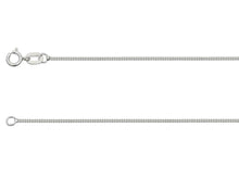 Load image into Gallery viewer, 18ct White Gold Chain Diamond Cut Curb Chain 16&quot;/40cm or 18&quot;/45cm 750 Carat
