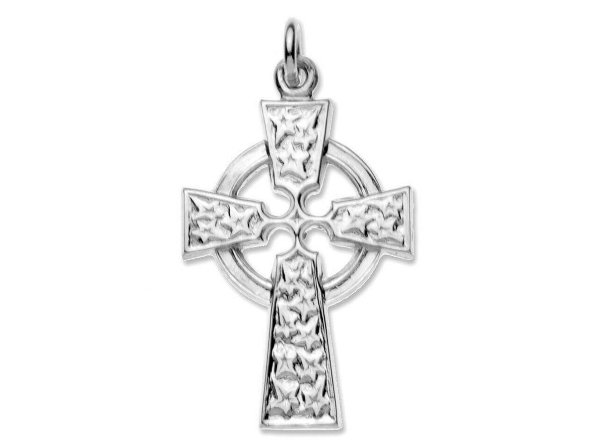 silver-celtic-cross-sterling-silver-celtic-cross-patterned-star-cross-925-silver