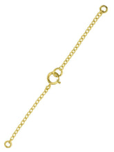 Load image into Gallery viewer, 9ct Yellow Gold Safety Chain For Necklace or bracelet With Bolt Ring 7.0cm/2.8&quot;
