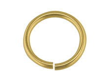 Load image into Gallery viewer, Gold Jump Ring 9ct Yellow Gold 4mm 5mm 6mm 7mm 8mm Open, O Ring Jewellery Ring
