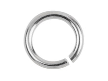 Load image into Gallery viewer, Silver Jump Ring 6mm Sterling Silver Open Jump Ring Heavy Silver O Ring
