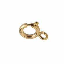 Load image into Gallery viewer, 9ct Gold Open Bolt Ring Fastener 4mm, 5mm, 6mm, 7mm, 8mm Clasps Gold Jewellery
