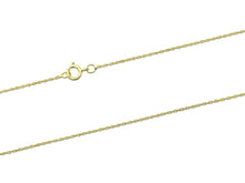 Load image into Gallery viewer, Gold Prince of Wales Link Rope Chain 16&quot;/40cm - 18&quot;/45cm 9ct Yellow Gold
