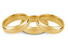 Load image into Gallery viewer, EXTRA LARGE 9ct yellow gold PLUS SIZED Wedding Ring Z+ ,Z1, Z2, Z3, Z4, plus XL
